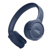 JBL Tune 520BT Wireless On Ear Headphones with Mic, Upto 57H Battery, Speed Charge : 5 Min Charge Gives Up to 3H of Playback, Multipoint Connect, Customizable Bass with Headphones App, BT 5.3 (Blue)